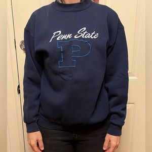 Vintage, navy blue, medium Penn State women's sweatshirt.